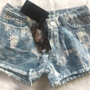 Girls-Distressed,Embellished: Smoke & Covid FREE